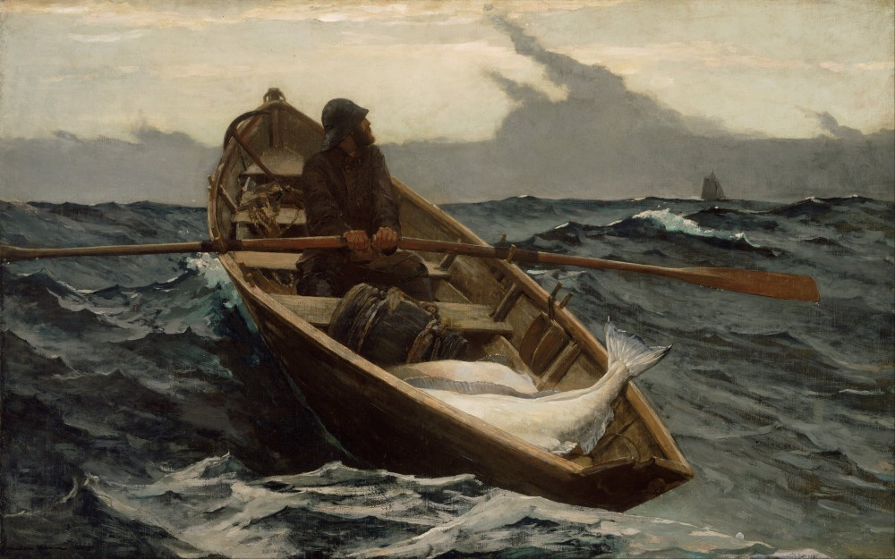 Winslow Homer – The Fog Warning, 1885